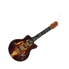 Игрушка елочная Krebs int гитара 18 см