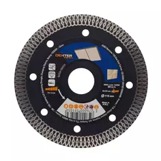 Диск алмазный по керамограниту Dexter к. Pro турбо 115x22.2x1.6 мм