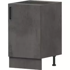 Шкаф напольный Парма 50x86x56 см ЛДСП цвет серо-коричневый Без бренда