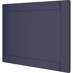 Дверь для шкафа Лион Байонна 60x51x1.9 см цвет синий Без бренда