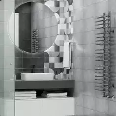 Плитка настенная Нефрит-Керамика Флисс 20x40 см 1.2 м² матовая цвет серый