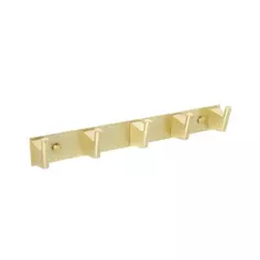 Вешалка Fixsen Trend Gold FX-99005-5, стальная, 5 крючков, цвет золотой