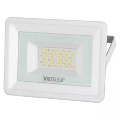 Прожектор светодиодный уличный SMD Wolta WFL-30W/08W 30 Вт 5700 К нейтральный белый свет