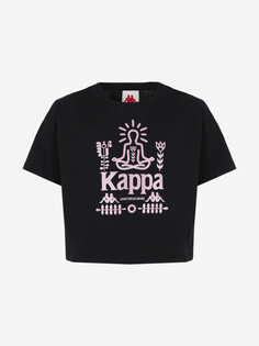 Футболка для девочек Kappa, Черный