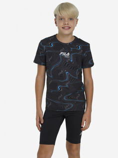 Футболка для мальчиков FILA, Черный