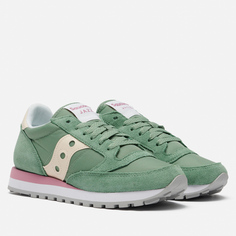 Женские кроссовки Saucony Jazz Original, цвет зелёный, размер 40.5 EU