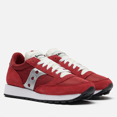 Женские кроссовки Saucony Jazz Vintage, цвет красный, размер 38 EU