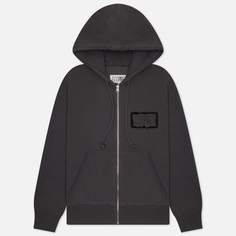 Мужская толстовка Maison Margiela MM6 Through Zip Hoodie, цвет серый, размер XL