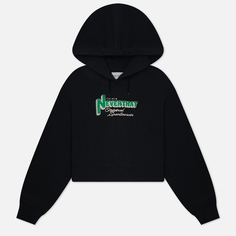 Женская толстовка thisisneverthat TNT League Hoodie, цвет чёрный, размер S