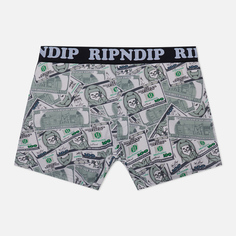 Мужские трусы RIPNDIP Moneybag Boxers, цвет оливковый, размер XL