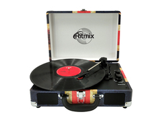 Проигрыватель Ritmix LP-120B UK Flag