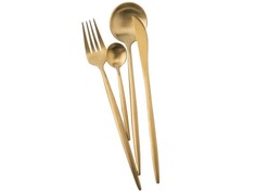 Набор столовых приборов Xiaomi Maison Maxx Stainless Steel Modern Flatware Set Gold