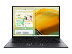 Ноутбук ASUS Zenbook 14 UM3402YA-KM139 Jade Black 90NB0W95-M008F0 (AMD Ryzen 7 5825U 2.0 GHz/16384Mb/1Tb SSD/AMD Radeon Vega 8/Wi-Fi/Bluetooth/Cam/14/2880x1800/DOS)