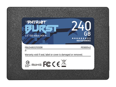 Твердотельный накопитель Patriot Memory Burst 240Gb PBU240GS25SSDR