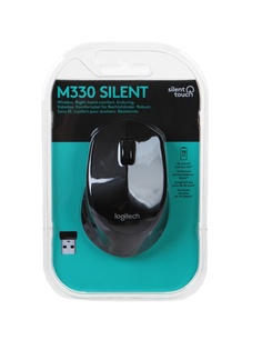 Мышь Logitech M330 Silent Plus Black 910-004909 / 910-004924