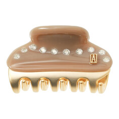 Бежевая заколка-краб миди, 4,3 см Alexander de Paris детская