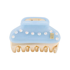 Голубая заколка-краб со стразами, миди Alexander de Paris детская