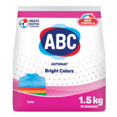 Порошок для стирки ABC Стиральный порошок для цветного белья 1500
