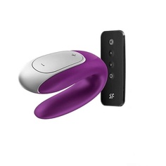 Вибратор SATISFYER Стимулятор для пар Double Fun с пультом ДУ