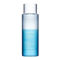 Двухфазные средства для снятия макияжа CLARINS Средство для быстрого удаления макияжа с глаз Démaquillant Express
