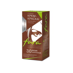 Краска для бровей и ресниц FARA Стойкая крем-краска для бровей и ресниц