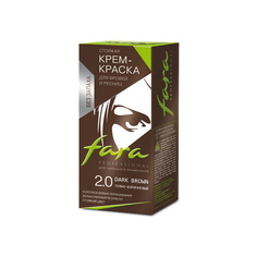 Краска для бровей и ресниц FARA Стойкая крем-краска для бровей и ресниц