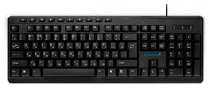 Клавиатура CBR NKB 001 USB, 104 кл, 10 мультимедиа клавиш, ABS-пластик, длина кабеля 1,8 м, чёрная