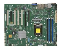 Материнская плата ATX Supermicro MBD-X11SSA-F-B (LGA1151, C236, 4*DDR4 (2400), 6*SATA 6G RAID, M.2, 7*PCIE, 2*Glan, VGA, COM, 2*USB 3.0, 2*USB 2.0)