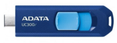 Накопитель USB 3.2 64GB A-Data ACHO-UC300-64G-RNB/BU UC300, TypeC, синий/голубой