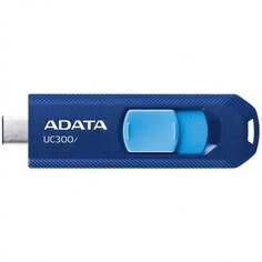 Накопитель USB 3.2 256GB A-Data ACHO-UC300-256G-RNB/BU UC300, TypeC, синий/голубой