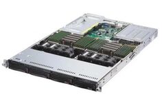 Серверная платформа 1U Supermicro AS-1023US-TR4 (2*SP3, 32*DDR4 (3200), 4*3.5" HS SATA, 4*PCIE, 4*Glan, IPMI lan, VGA, COM, 3*USB 3.0, 2*1000W)