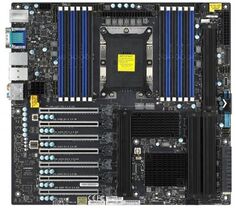 Материнская плата E-ATX Supermicro MBD-X11SPA-T-B (LGA3647, C621, 12*DDR4 (2933), 8*SATA 6G RAID, 4*M.2, 7*PCIE, 10Glan, Glan, VGA, COM, USB Type-C, 5