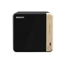 Сетевой накопитель QNAP TS-464-4G RAID, 4 отсека 3,5"/2,5", 2 слота M.2 2280 NVMe, 2 порта 2,5 GbE BASE-T, HDMI. N5105/N5095 2,0 ГГц  (2,9 ГГц), 4GB D