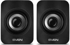 Компьютерная акустика 2.0 Sven 130 SV-020224 2*3 Вт(RMS), 100 Гц-20 КГц, USB, чёрная