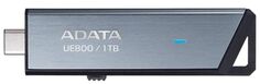 Накопитель USB 3.2 1TB A-Data AELI-UE800-1T-CSG Elite UE800, TypeC, серый, металлич.1000/1000 Mb/s