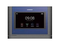 Видеодомофон COMMAX CDV-704MA ls цветной, 7", LCD TFT AHD с LED-подсветкой, 1024x600 пикселей, SD карта (до 32GB), 220 В, 12 Вт, накладной, светло-сер