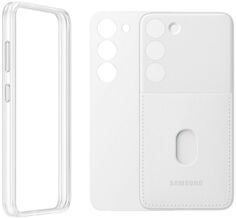 Чехол Samsung EF-MS911CWEGRU (клип-кейс) для Samsung Galaxy S23 Frame Case белый