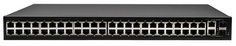 Коммутатор PoE NST NS-SW-48F2G-P Fast Ethernet на 48 x RJ45 + 2 x GE Combo uplink портов. Порты: 48 x FE (10/100 Base-T) с поддержкой PoE (IEEE 802.3a