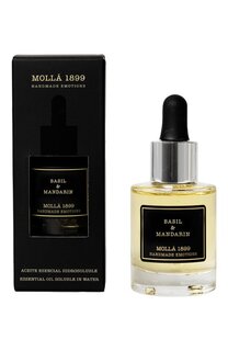 Эфирное масло для аромалампы Basil & Mandarin (30ml) Cereria Molla 1899