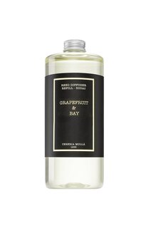 Рефил для диффузора Grapefruit & Bay (500ml) Cereria Molla 1899