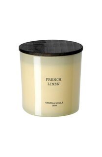 Свеча French Linen (600g) Cereria Molla 1899