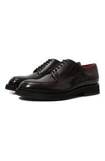 Кожаные дерби Santoni