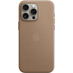 Чехол Apple для iPhone 15 Pro Max FineWoven Case с MagSafe серо-коричневый