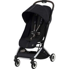 Детская коляска Cybex Orfeo SLV Moon Black с дождевиком
