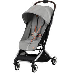 Детская коляска Cybex Orfeo SLV Lava Grey с дождевиком