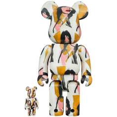 Фигура Bearbrick Medicom Toy Andy Warhol Mick Jagger 400% and 100%