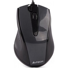 Мышь A4Tech V-Track Padless N-500FS, черный, оптическая (1000dpi)