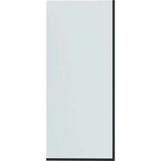 Шторка для ванны Reflexion 50х140 прозрачная, черная (RX14050CBL-01)