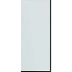 Шторка для ванны Reflexion 70х140 прозрачная, черная (RX14070CBL-03)