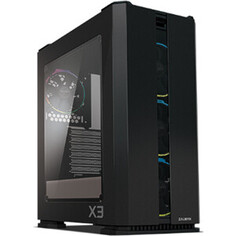 Корпус Zalman X3 MidiTower black (Zalman X3 BLACK) (без блока питания)